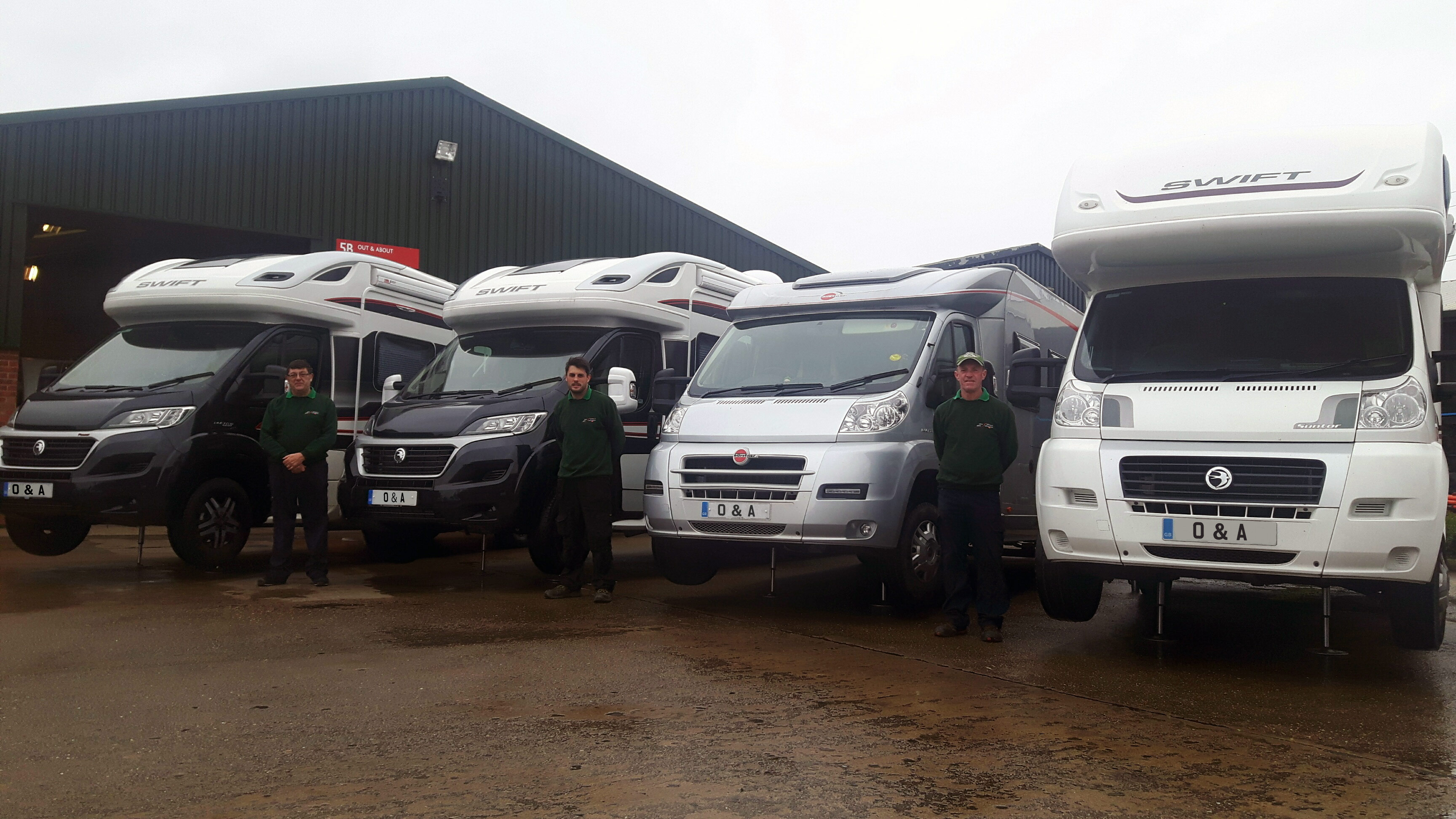 Out and About Motorhome and Caravan Services image